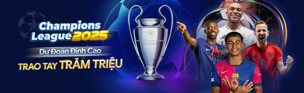 Banner Lu88: Dự Đoán Champion League 2025 Trúng Lớn